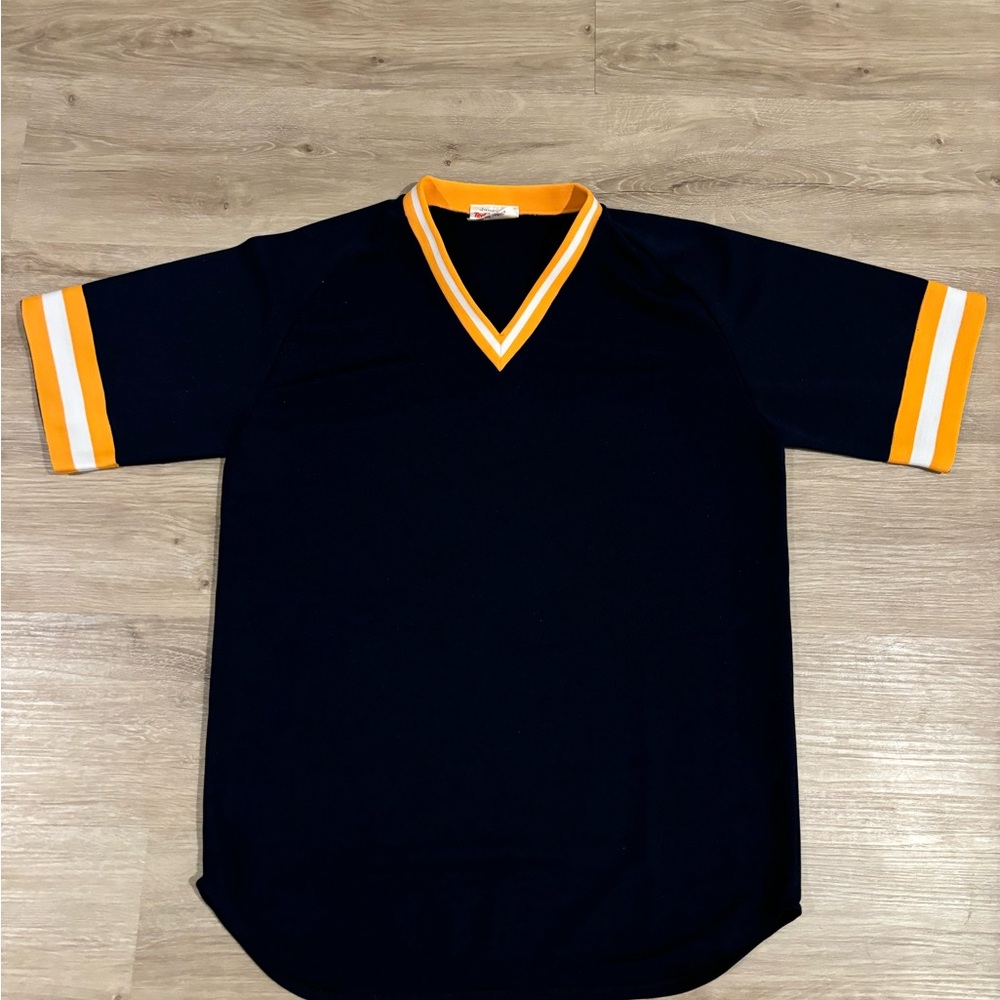 Black and Orange Men's Jersey